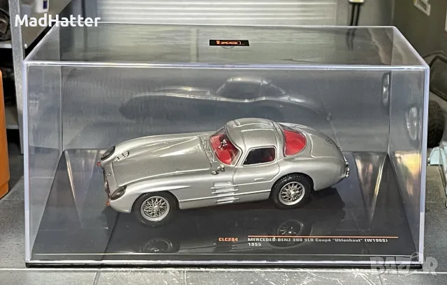 Mercedes-Benz 300 SLR Coupe - 1/43 - IXO / Мерцедес-Бенц, снимка 5 - Колекции - 56090591