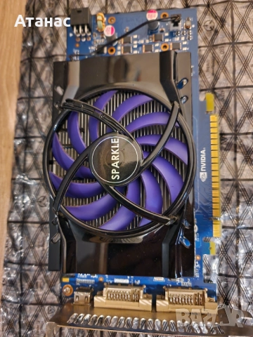 2бр. GTS 450 1GB GDDR5 SPARKLE за SLI  - ретро гейминг