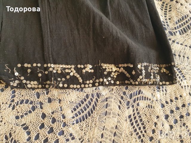 Автентична кърлянка от народна носия, снимка 2 - Антикварни и старинни предмети - 47558641