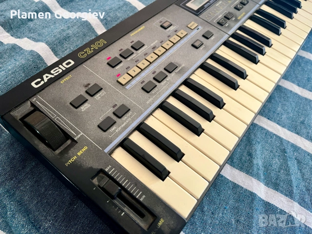 Продавам 280€. Casio CZ 101 49-keys Vintage Synthesizer, снимка 3 - Синтезатори - 54338479