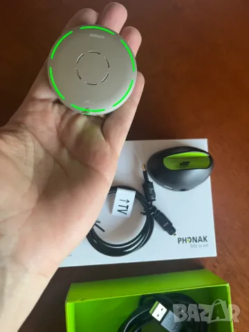  Phonak Roger Select In микрофон за слухови апарати отличен, снимка 2 - Слухови апарати - 48926671