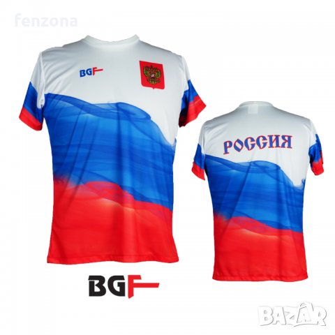 BGF Тениска Русия, снимка 3 - Тениски - 31916191
