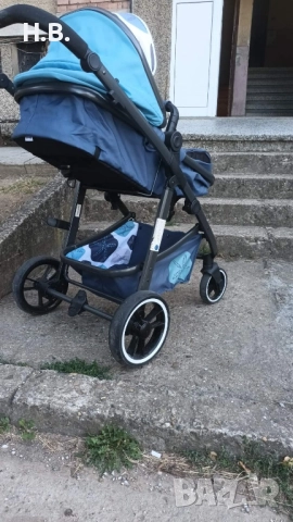Бебешка комбинирана количка Chipolino, снимка 3 - Детски колички - 51506866
