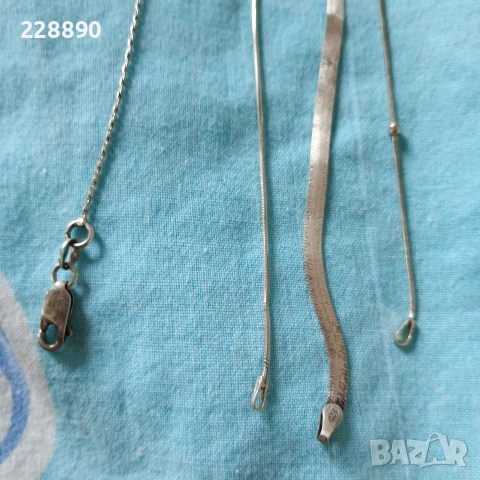 Сребърни гривни , снимка 3 - Гривни - 46006093