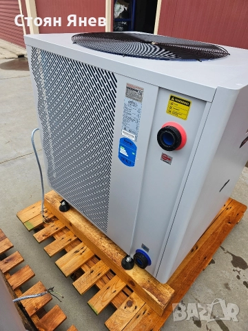 Термопомпа за плувен басен - за около 150 кубика басейни, снимка 4 - Други машини и части - 52580305