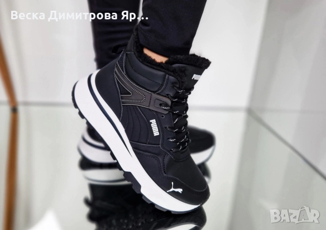 Дамски обувки с топла дебела вата, снимка 2 - Дамски боти - 52134726