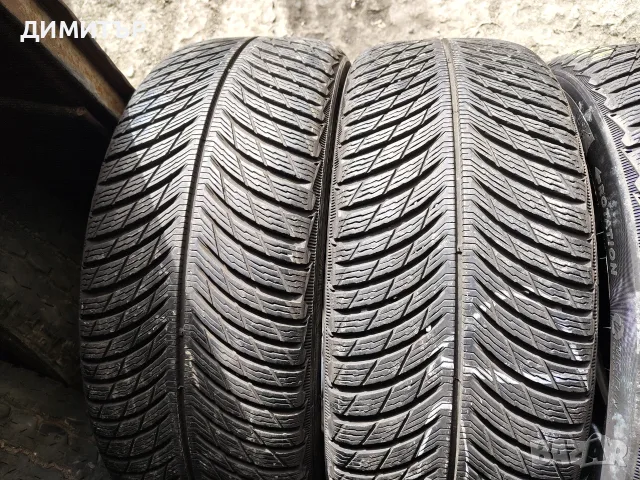 4бр.зимни гуми MICHELIN 225 55 18 DOT19 цена за брой, снимка 3 - Гуми и джанти - 55801573