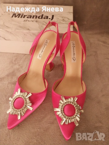 Дамски обувки на висок ток 37, снимка 5 - Дамски обувки на ток - 54225404