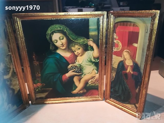 икона-триптих-красота класа и стил-45х26см, снимка 6 - Колекции - 29996225