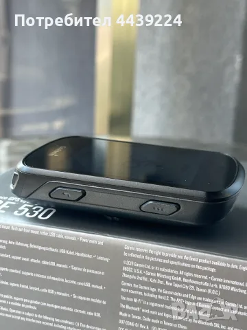 Garmin Edge 530 — отлично състояние, снимка 5 - Части за велосипеди - 55943047