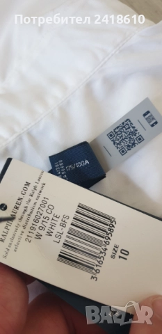 POLO Ralph Lauren Cotton Womens Size М НОВО ! ОРИГИНАЛ! Дамска Риза!, снимка 12 - Ризи - 51764234