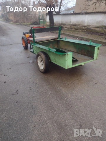 Мотоблок, мотофреза или мотокултиватор акме след основно сервизиране с ремарке., снимка 2 - Селскостопанска техника - 53290980