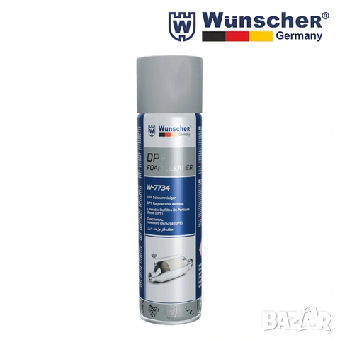 WUNSCHER спрей пяна за почистване на DPF