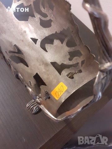 Стойка за Вино Масивна Посребрена, 45 лв, снимка 3 - Декорация за дома - 34211346