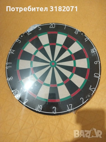 Класическа дартс дъска от сизал