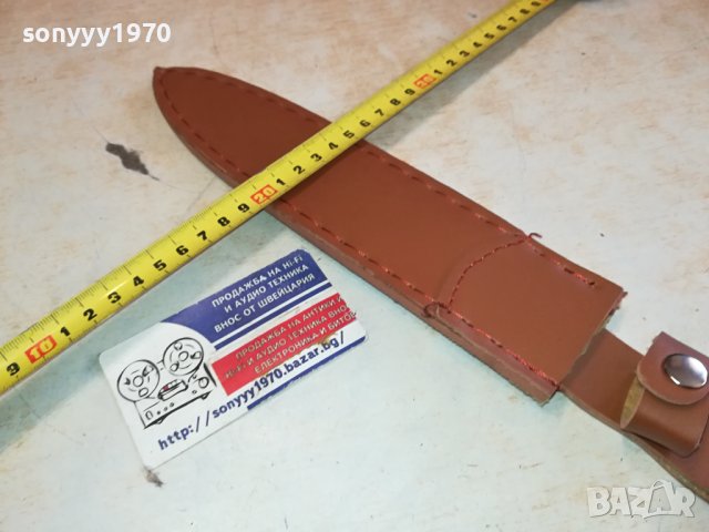 КОЖЕНА КАНИЯ 37СМ ЗА НОЖ 0702241142, снимка 6 - Ножове - 44175850