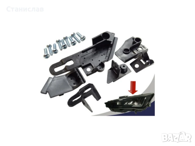 Комплект щипки за захващане на фар Seat Leon MK4