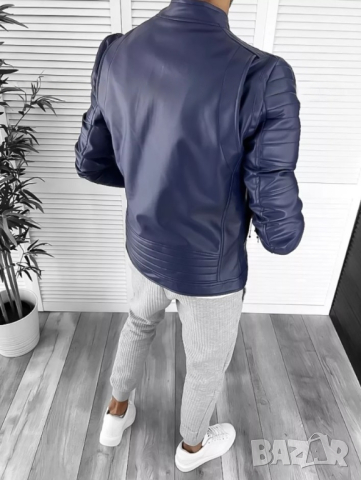 Мъжко яке от Еко-кожа "Асист" ПРОМО, снимка 4 - Якета - 43241611