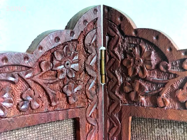 Страхотна Двойна Дървена Рамка За Снимки, снимка 2 - Декорация за дома - 49641026