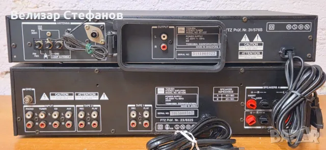 TOSHIBA SB-M36 + ST-U22 – СТЕРЕО УСИЛВАТЕЛ + СТЕРЕО ТУНЕР, снимка 7 - Ресийвъри, усилватели, смесителни пултове - 56319433