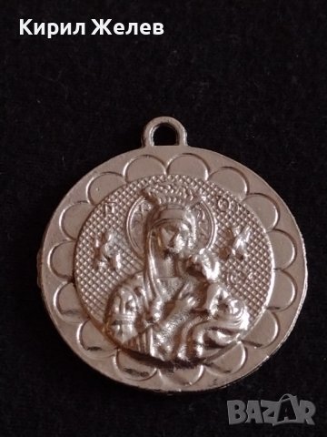 Сребриста ИКОНКА висулка медальон много красива стилна метална - 27006, снимка 2 - Колиета, медальони, синджири - 36586448