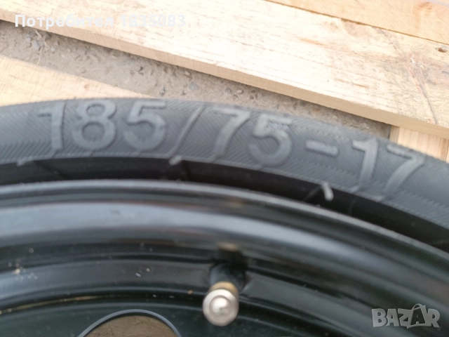 Резервна гума/патерица 17ка 5х112 Mercedes GLK, снимка 5 - Гуми и джанти - 52649776