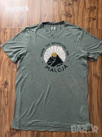MALOJA-мъжка тениска размер М, снимка 4 - Спортни дрехи, екипи - 55840234