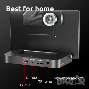 Мултимедия 7 с две камери 4K Carplay и Android Auto Q25, снимка 4 - Аксесоари и консумативи - 47441159