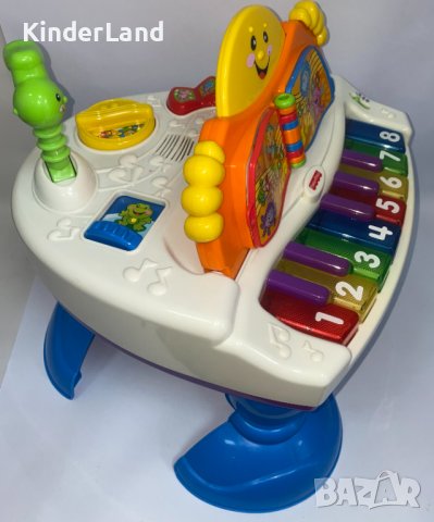 Музикална маса-пианo Fisher Price , снимка 3 - Образователни игри - 39958505