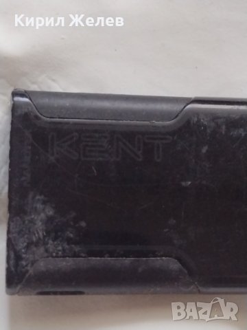 ЗАПАЛКА KENT МОДЕРЕН ДИЗАЙН ЧЕРЕН ЦВЯТ ЗА КОЛЕКЦИОНЕРИ 34097, снимка 3 - Запалки - 39018636
