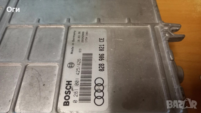 Компютър за Ауди А4 1.9 TDI 028 906 021 CE 0 281 001 425/426, снимка 2 - Части - 52914549