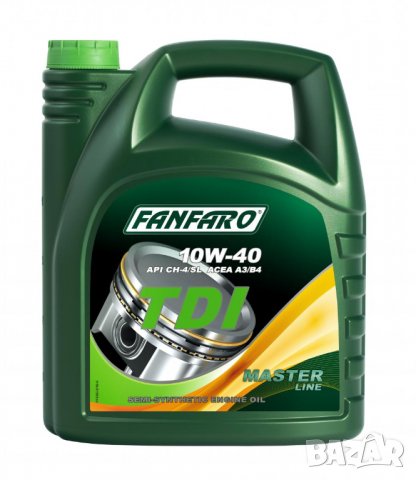 Полусинтетично масло Fanfaro TDI 10W40, 5л , снимка 1 - Аксесоари и консумативи - 33758142