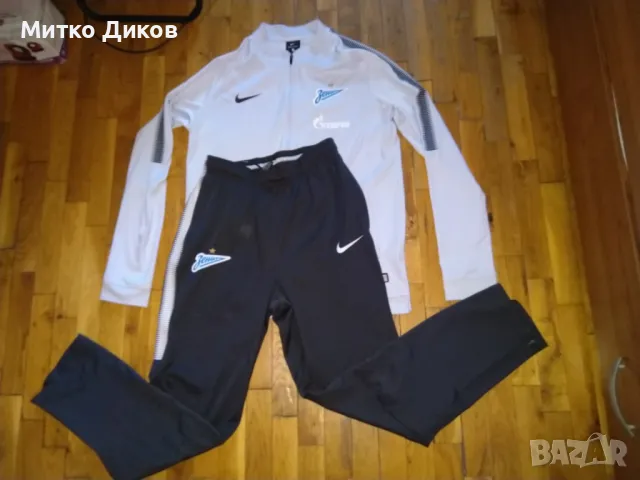 Зенит Петербург комплект горно и долно анцуг марков на Найк размер ХЛ юноши= С