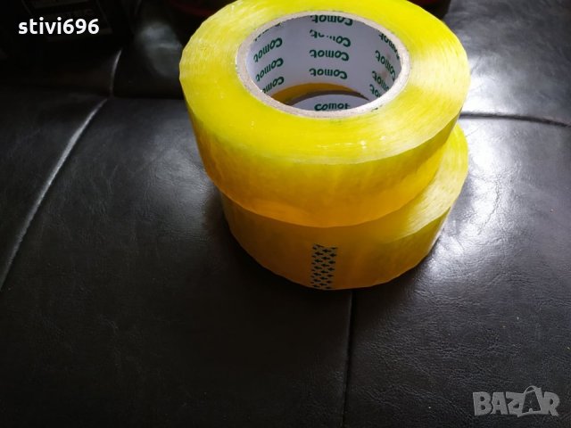 Тиксо 4.5 см. Прозрачно. Ново.-- 453 грама. БЕЗПЛАТНА ДОСТАВКА, снимка 2 - Друго - 29441695