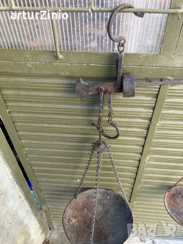 Два антични кантара, снимка 5 - Везни - 42469557