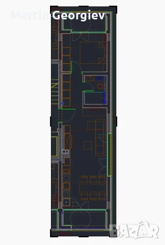 Двустаен апартамент, снимка 1