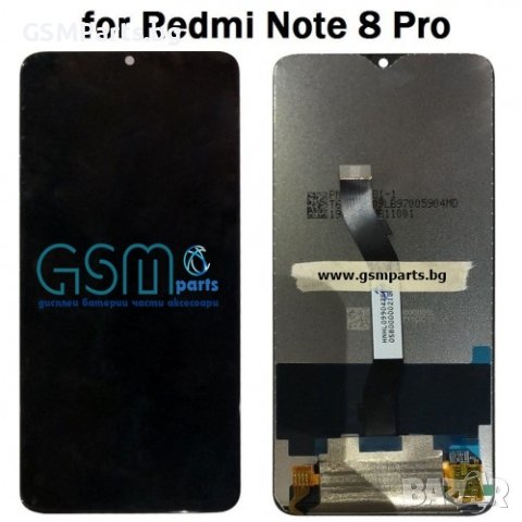 Дисплей + Tъч скрийн за Xiaomi Redmi Note 8 Pro, снимка 1 - Резервни части за телефони - 42282828