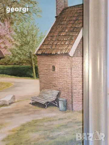 авторска картина маслени бои върху платно   24/3, снимка 4 - Картини - 49488345