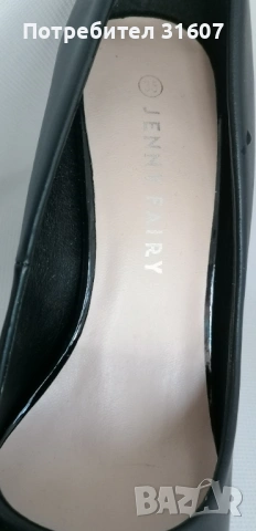 Елегантни черни обувки Jenny Fairy, снимка 4 - Дамски обувки на ток - 54149050