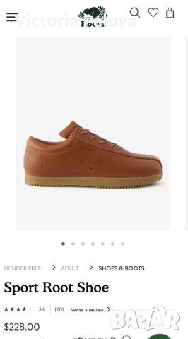 Скъпи обувки лоуфъри ROOTS Канада естествена кожа, снимка 16 - Дамски ежедневни обувки - 49814963