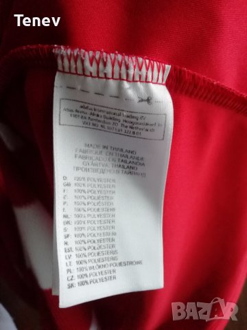 Bayern Munich Adidas оригинална тениска фланелка размер L дълги ръкави Байерн Мюнхен , снимка 7 - Тениски - 38926554