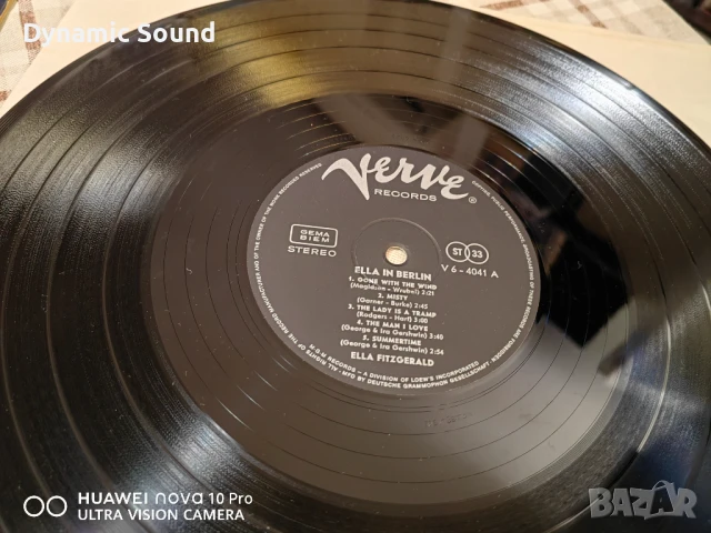 Грамофонна плоча на ELLA FITZGERALD- 20лв - NM, снимка 2 - Грамофонни плочи - 50665655