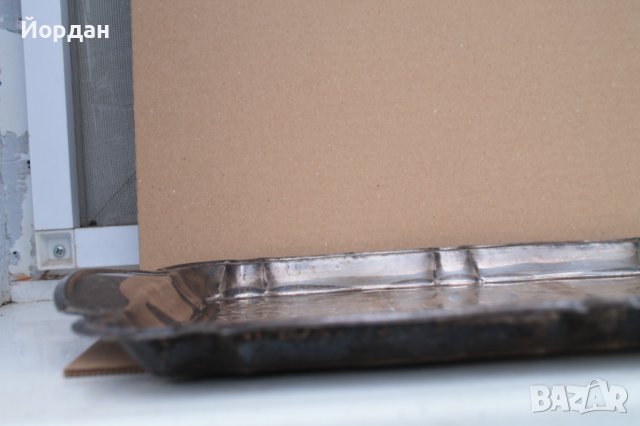 Посребрен поднос със стъклени купи, снимка 11 - Антикварни и старинни предмети - 40281783