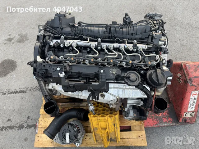 Двигател N57D30A 258 на части и периферия, снимка 3 - Части - 55939130