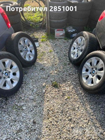 БМВ-225/55/16.ПЕРФЕКТНИ,ПОЧТИ НОВИ НА ЕДИН СЕЗОН