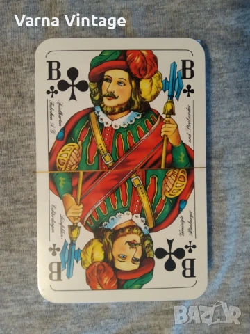 Колекционерски карти за Скат НОВИ ЗАПЕЧАТАНИ в оригиналната пластмасова кутия . Германия. (2).