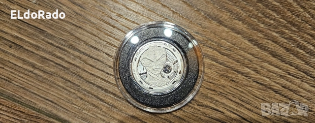 инвестиционна сребърна монета,,извънземно" , снимка 5 - Нумизматика и бонистика - 52906028