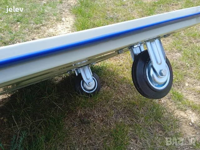 Ръчна платформена количка 300 кг., снимка 5 - Железария - 49200069