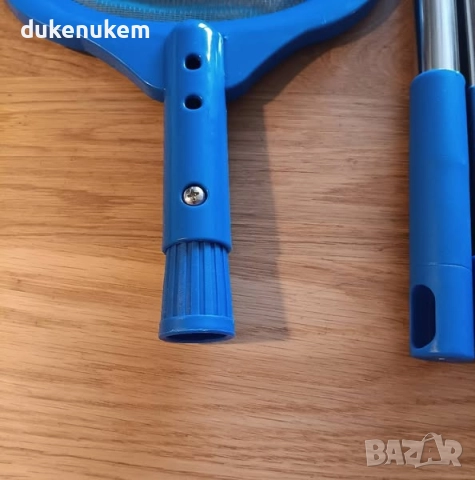 Мрежа за почистване на басейн с телескопична дръжка 200 см, снимка 10 - Басейни и аксесоари - 52711255