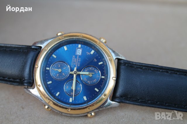 Мъжки часовник ''Citizen'' хронограф WR50, снимка 9 - Мъжки - 42795724